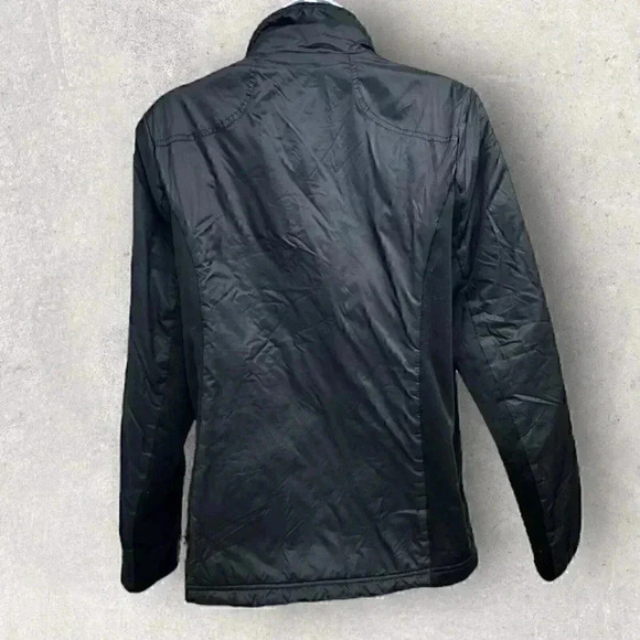 Lands End light weight jacket Black size Small some peeling under arms - Picture 7 of 13